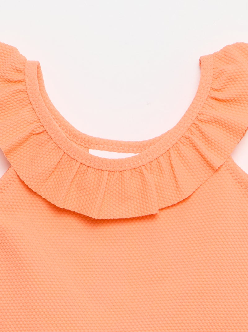 Ensemble maillot de bain 2 pièces Orange - Kiabi
