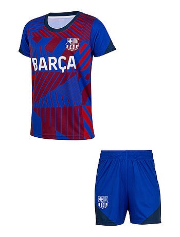 Ensemble Maillot short Barça enfant - Collection officielle FC Barcelone