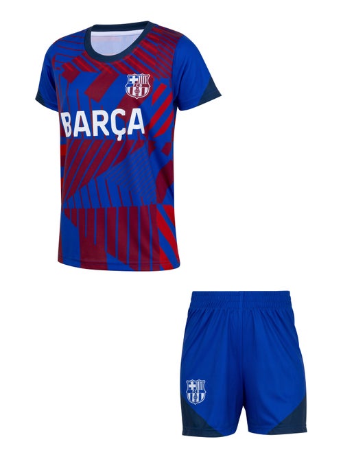 Ensemble Maillot short Barça enfant - Collection officielle FC Barcelone - Kiabi
