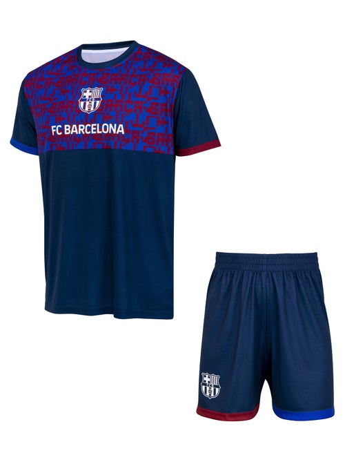 Ensemble Maillot short Barça enfant - Collection officielle FC Barcelone - Kiabi