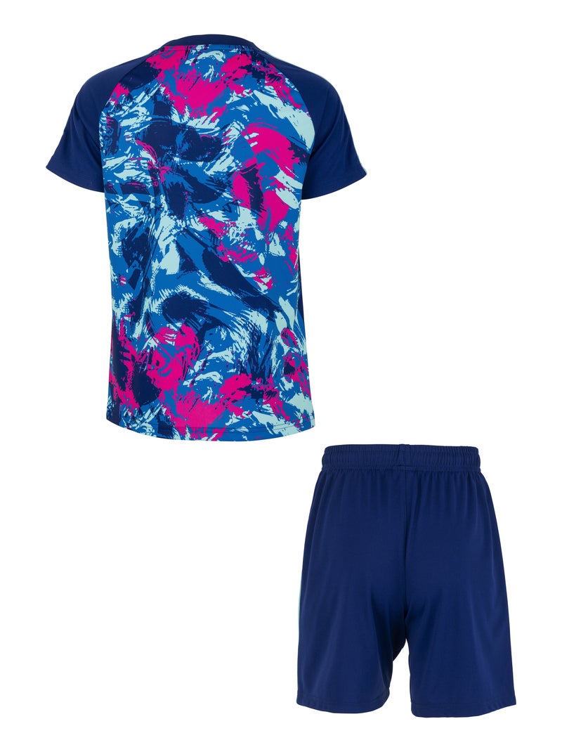 Ensemble Maillot short Champions League - Ligue des Champions de Football Bleu - Kiabi