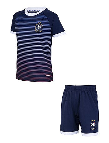 Ensemble Maillot short FFF - Equipe de France de Football