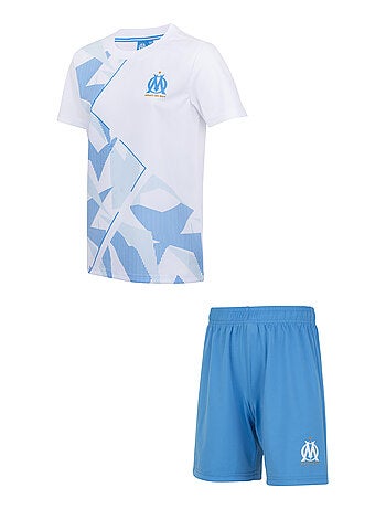 Ensemble Maillot short OM - Collection officielle OLYMPIQUE DE MARSEILLE