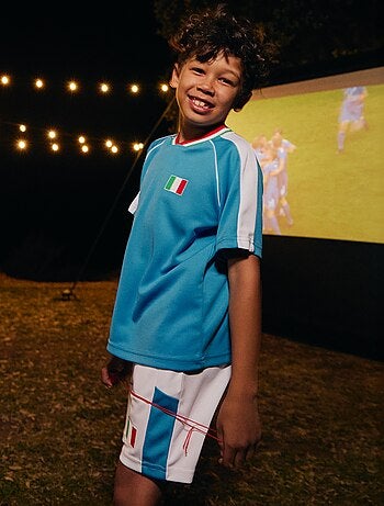 Ensemble t-shirt + short sous licence officielle de La Coupe du Monde de la FIFA 26™ - France