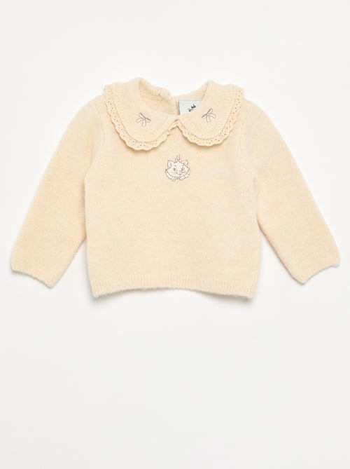 Ensemble 'Marie' 'Disney' 2 pièces en maille tricotée - Pull + legging - Kiabi Ensemble 'Marie' 'Disney' 2 pièces en maille tricotée - Pull + legging - Kiabi