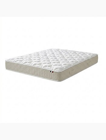 Ensemble matelas 100% latex, H18, 78kg/m3, sommier en kit gris