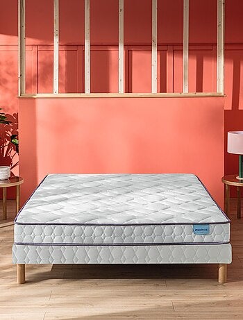 Ensemble matelas 100% latex HAPPY LIT, sommier TWIST et pieds