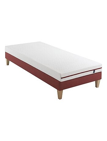 Ensemble matelas 100% latex, sommier et pieds Crépuscule 200