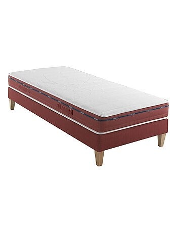 Ensemble matelas 100% latex, sommier et pieds Crépuscule 500