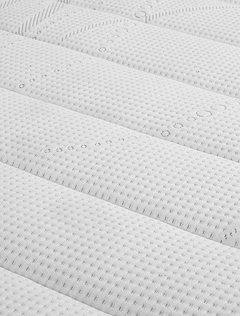 Ensemble matelas 100% latex, sommier et pieds Crépuscule 500