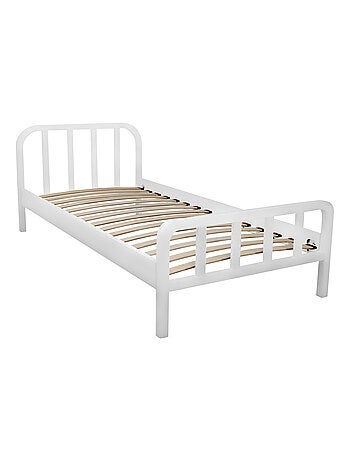 Ensemble matelas ferme mousse + Lit enfant en pin massif