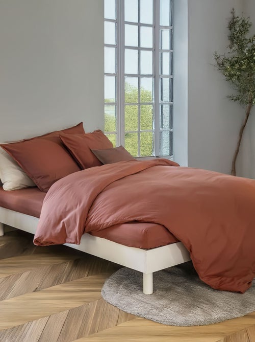 Ensemble matelas ferme mousse + Sommier kit adulte en bois massif - Kiabi