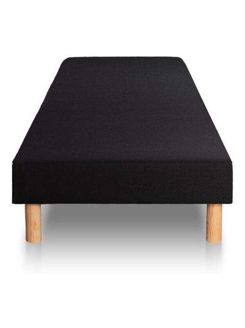 Ensemble Matelas Mémoire de forme et Sommier Tapissier multi-lattes Noir - Supérieur - Kiabi