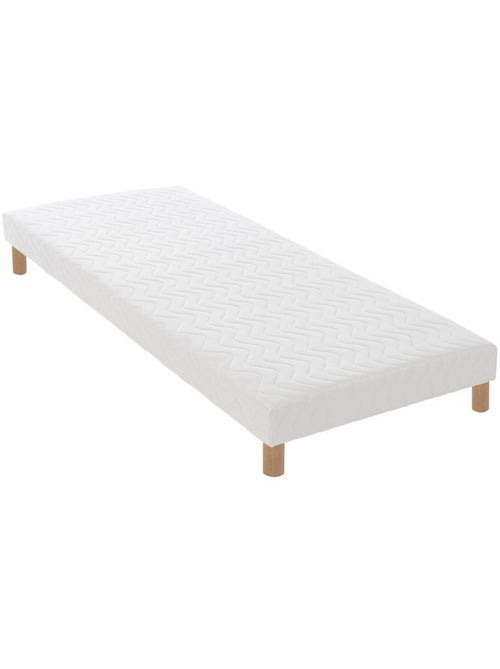 Ensemble Matelas Mémoire de forme HD + Sommier DIMAIME - 90 x 190 cm - Kiabi