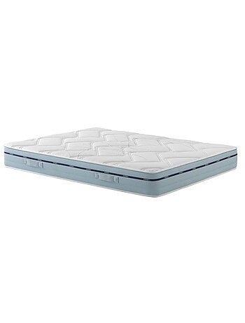 Ensemble matelas mémoire de forme, sommier Lune et pieds Songe 500