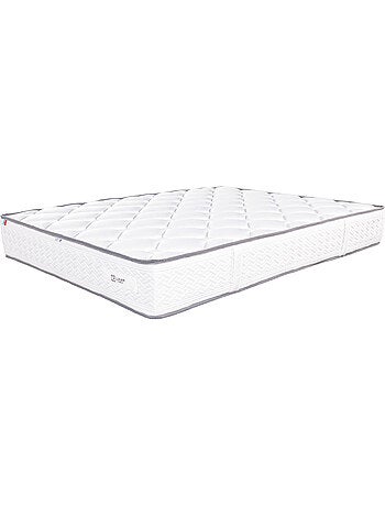 Ensemble matelas mousse 20 cm et sommier beige