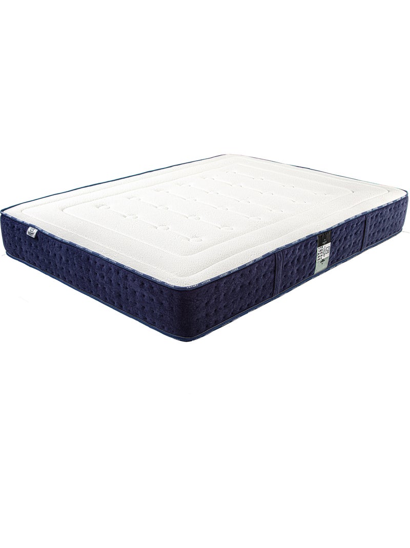 Ensemble matelas mousse 24 cm et sommier blanc Blanc - Kiabi