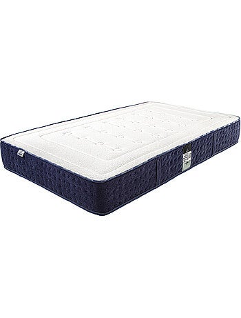 Ensemble matelas mousse 24 cm et sommier gris