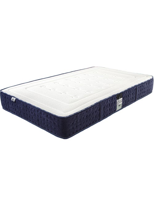 Ensemble matelas mousse 24 cm et sommier gris - Kiabi Ensemble matelas mousse 24 cm et sommier gris - Kiabi