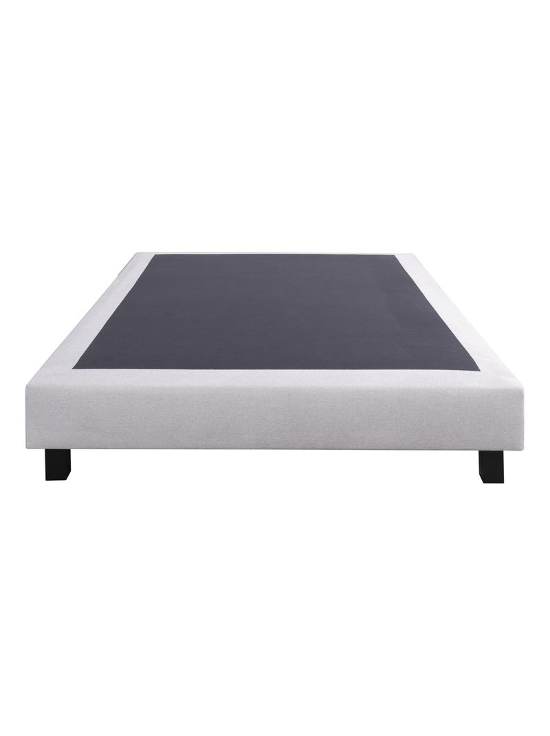 Ensemble matelas mousse 26 cm et sommier gris Gris - Kiabi