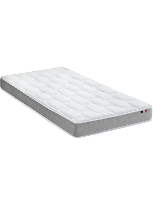 Ensemble Matelas Mousse à Mémoire de forme et mousse HR ZENITH + Sommier , Sommier Noir - Kiabi