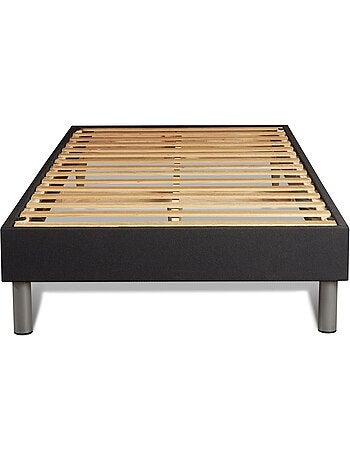 Ensemble Matelas Mousse et Sommier tapissier en kit Blanc - Form