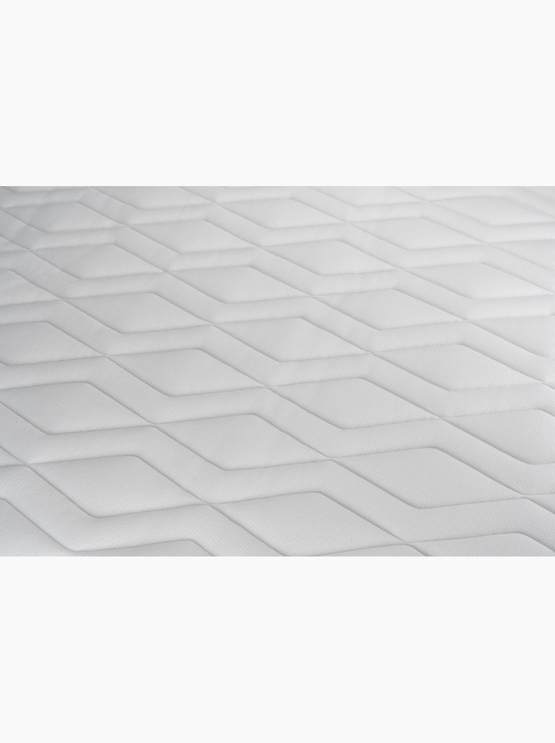 Ensemble Matelas Mousse et Sommier tapissier en kit Noir - VITAL RELAX Noir - Kiabi
