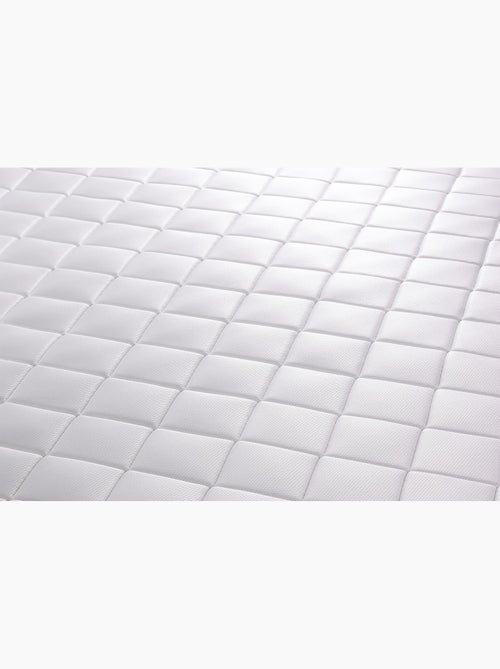 Ensemble Matelas Mousse et Sommier Tapissier multi-lattes Noir - Form - Kiabi