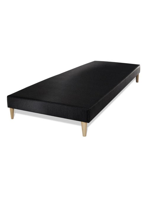 Ensemble Matelas Mousse et Sommier Tapissier multi-lattes Noir - Soft - Kiabi
