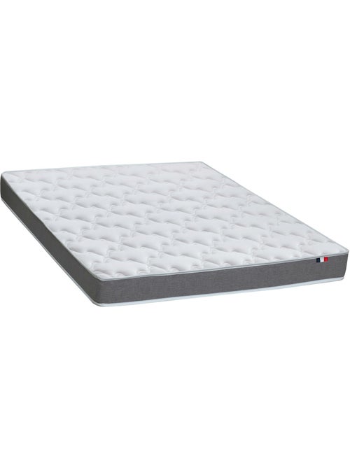 Ensemble Matelas Mousse ferme réversible ALTO + Sommier Made in France , Sommier Noir - Kiabi