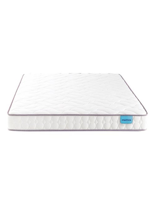 Ensemble matelas mousse haute densité et mémoire de forme CHILL BED, sommier ferme et pieds - Kiabi