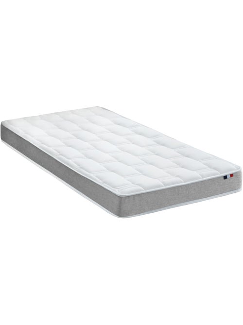 Ensemble matelas mousse haute résilience CIRRUS avec sommier - confort français - Vert celadon - Kiabi Ensemble matelas mousse haute résilience CIRRUS avec sommier - confort français - Vert celadon - Kiabi
