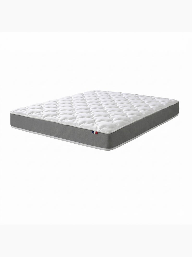 Ensemble matelas mousse haute résilience, H16, sommier en kit  beige Beige clair - Kiabi