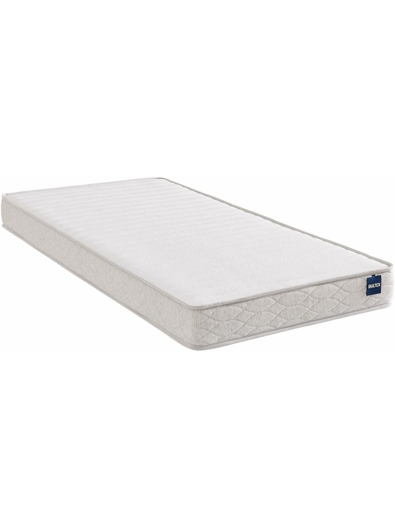 Ensemble matelas mousse primo, sommier Vigoroso et pieds FAIR 2 Blanc - Kiabi