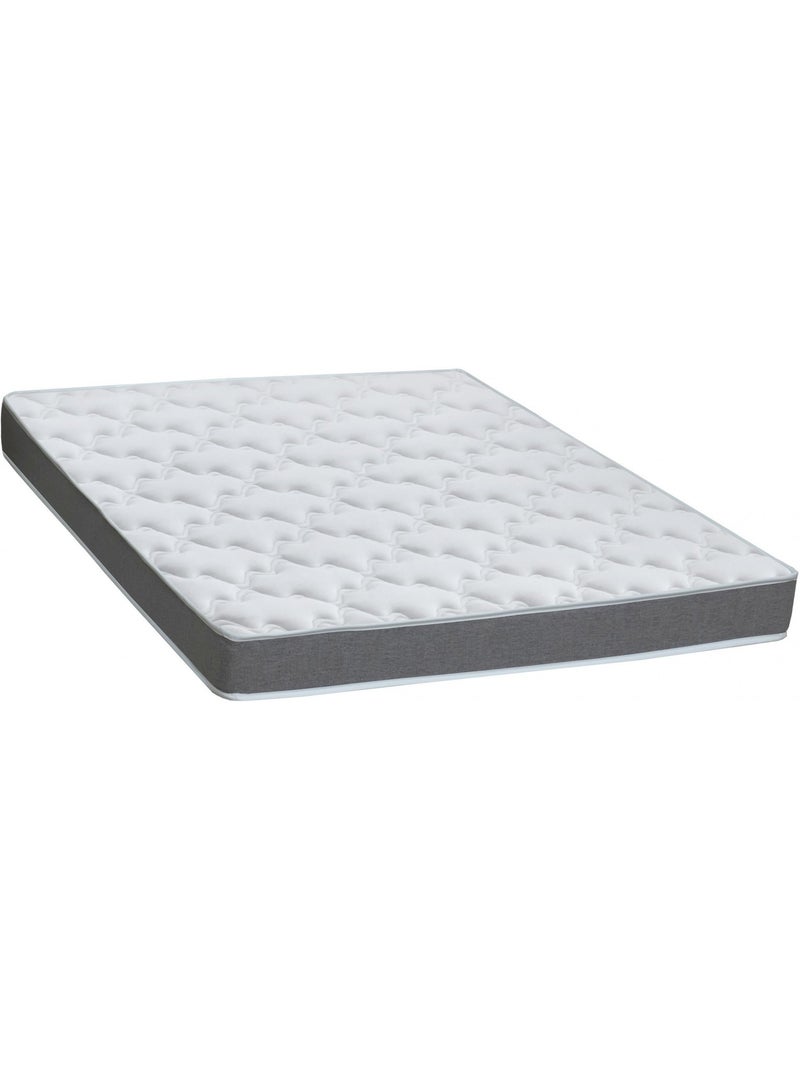 Ensemble Matelas Mousse réversible STRATUS + Sommier Made in France , Sommier Vert celadon Blanc Vert - Kiabi