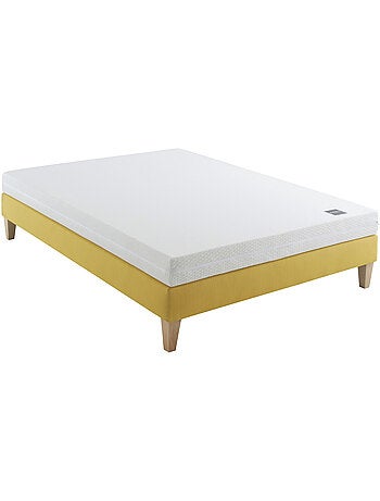 Ensemble matelas mousse, sommier et pieds Aurore 100