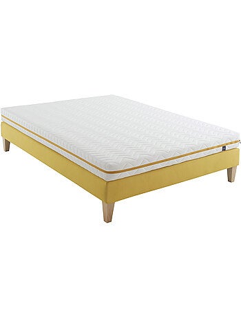 Ensemble matelas mousse, sommier et pieds Aurore 200