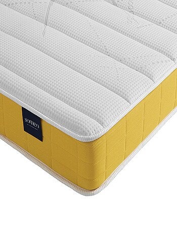 Ensemble matelas mousse, sommier Lune et pieds Aurore 400