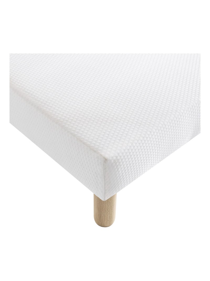 Ensemble matelas mousse, sommier Lune et pieds Aurore 400 N/A - Kiabi