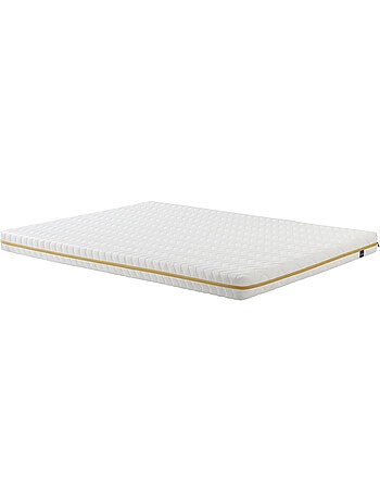 Ensemble matelas mousse, sommier, pieds, couette et oreiller Aurore 200