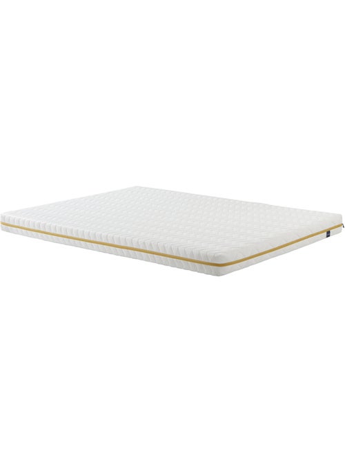 Ensemble matelas mousse, sommier, pieds, couette et oreiller Aurore 200 - Kiabi