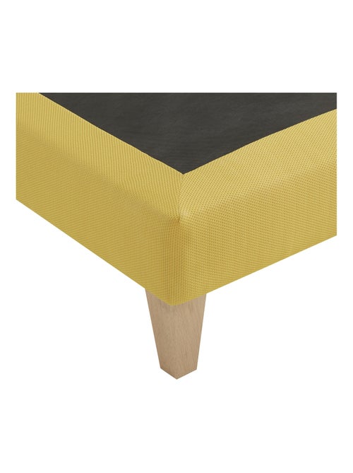 Ensemble matelas mousse, sommier, pieds, couette et oreiller Aurore 400 - Kiabi
