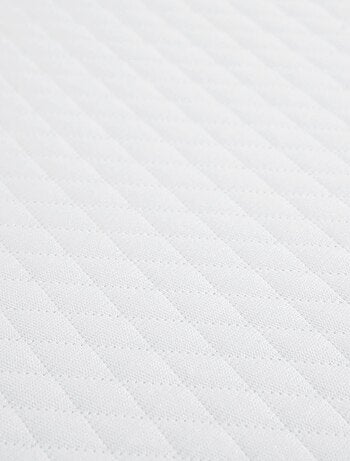 Ensemble matelas mousse, sommier, pieds et tête de lit Aurore 100