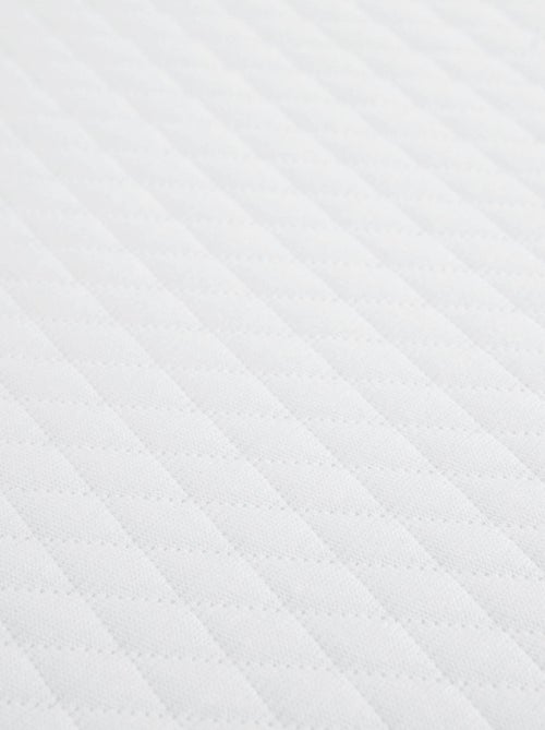 Ensemble matelas mousse, sommier, pieds et tête de lit Aurore 100 - Kiabi