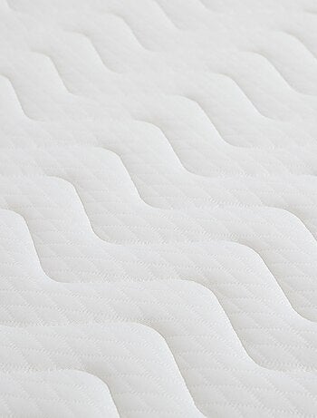 Ensemble matelas mousse, sommier, pieds et tête de lit Aurore 200