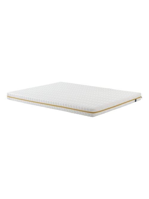 Ensemble matelas mousse, sommier, pieds et tête de lit Aurore 200 - Kiabi