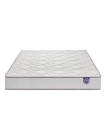 Ensemble matelas mousse WISE, sommier en kit déco et pieds