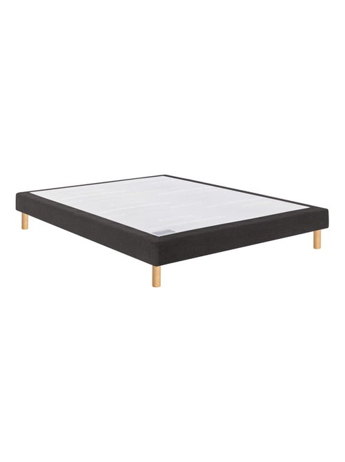 Ensemble matelas nano 5 zones SMART REPAIR, sommier MEDIANO gris fumé et pieds - Kiabi Ensemble matelas nano 5 zones SMART REPAIR, sommier MEDIANO gris fumé et pieds - Kiabi