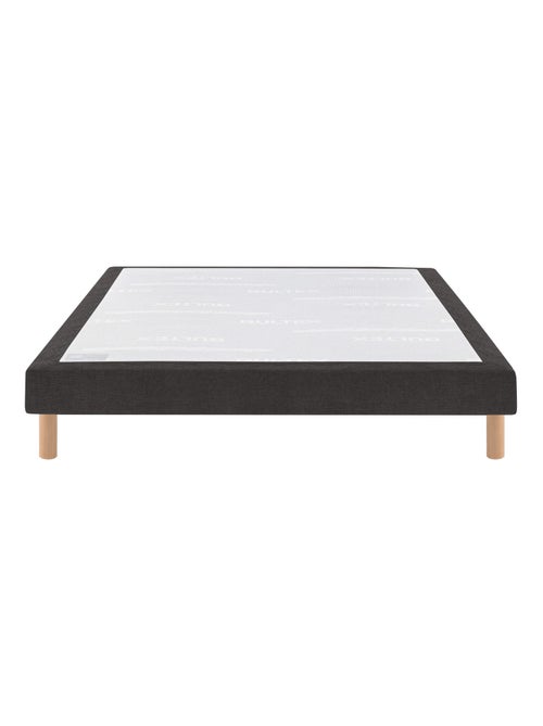 Ensemble matelas nano 5 zones SMART REPAIR, sommier MEDIANO gris fumé et pieds - Kiabi Ensemble matelas nano 5 zones SMART REPAIR, sommier MEDIANO gris fumé et pieds - Kiabi