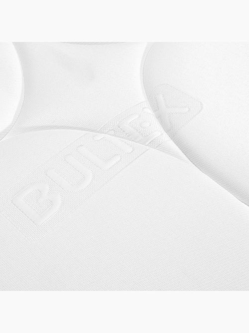 Ensemble matelas nano et mémoire de forme comforting, sommier vigoroso gris fumé et pieds - Kiabi